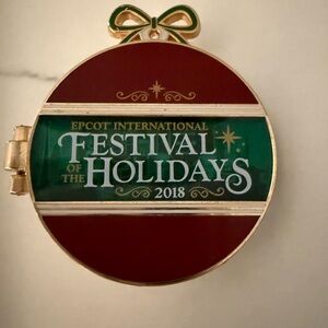 EPCOT Festival of the Holidays 2018 Pin - LIMITED EDITION